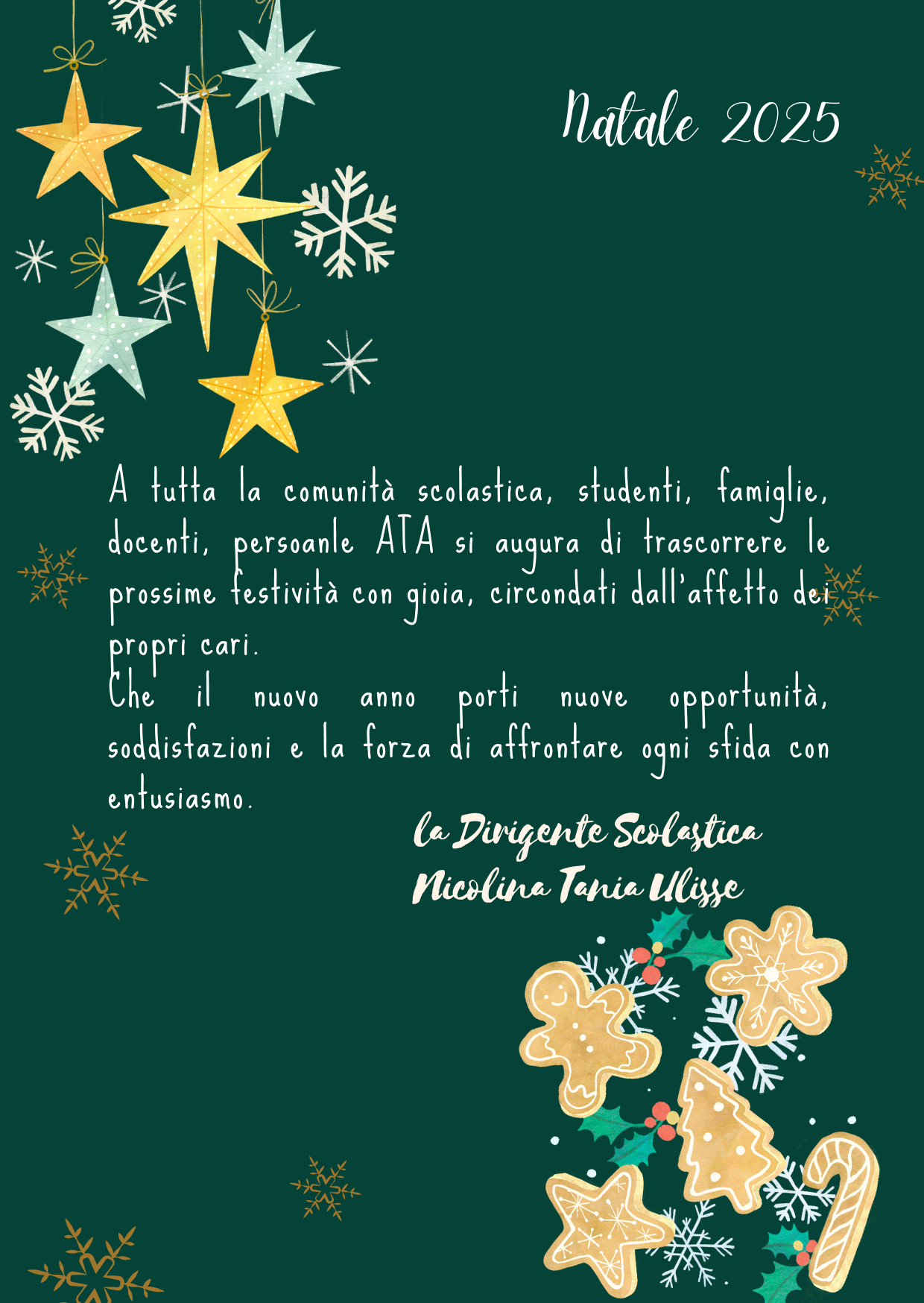 AUGURI FESTIVITA’ 2025